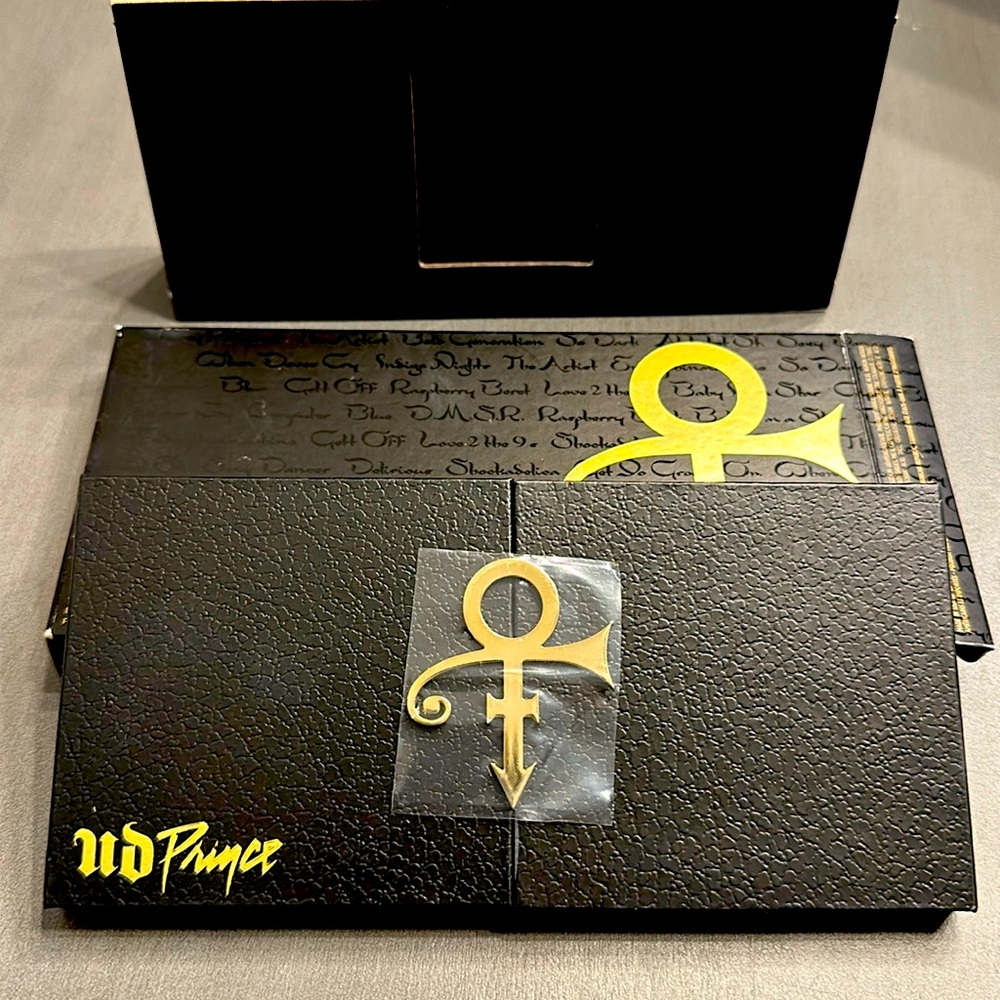Prince eyeshadow palette.